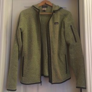 Green Patagonia jacket